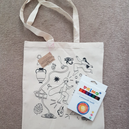 exclusive designed tote bag by wirral unplugged