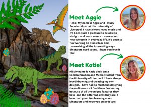 students who have worked on this dinosaur kids activity box