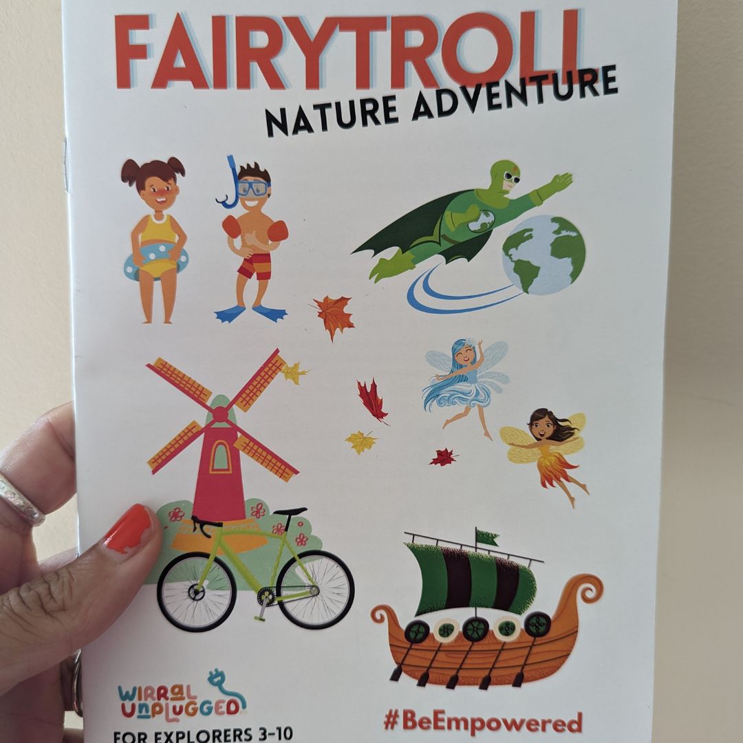 Front cover nature adventure book