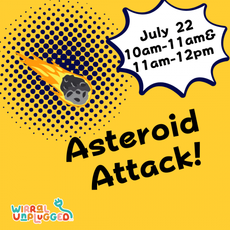 Asteroid Attack July 22 10-11 and 11-12