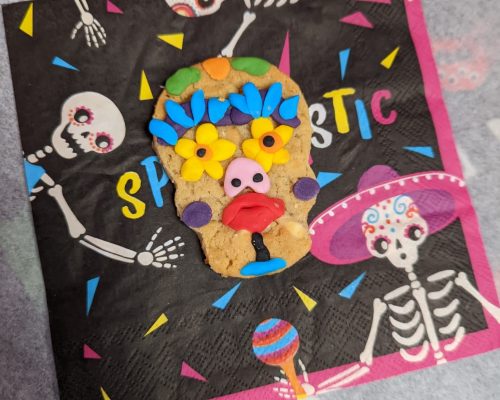 Day of the dead cookie